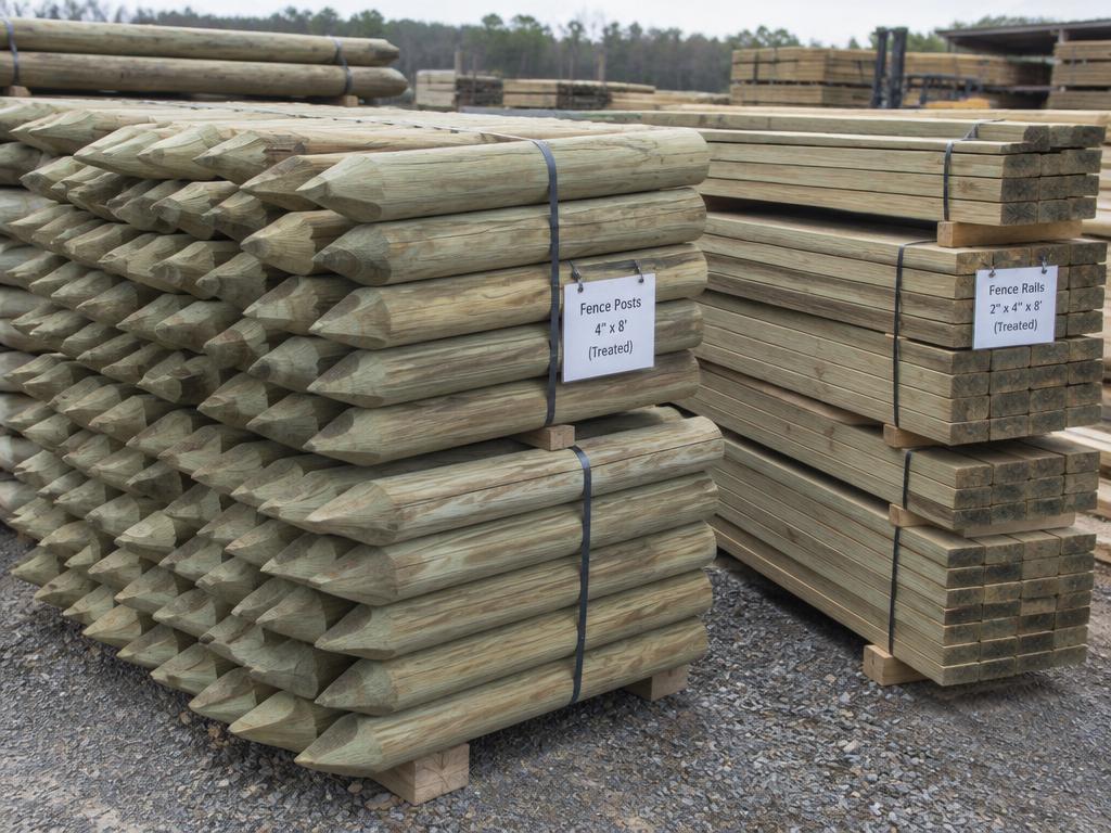 Fence Posts & Rails